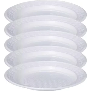 Platos Desechables Plástico x25